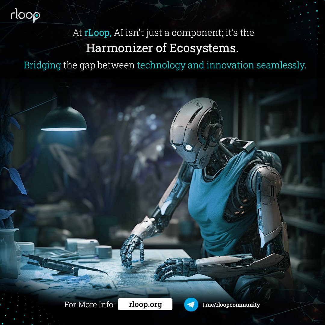 rLoopDAO's tweet photo. At rLoop, AI isn't just a component; it's the harmonizer of ecosystems. Bridging the gap between technology and innovation seamlessly.
Join us on Telegram : https://t.co/qRItTfxFVC
#Hyperloop #AI #decentralized #rFlight #rLoopToken #NFTs #rFlight #smarter #DAO #crypto #hyperloop #rloop #AI #realworld #Travel