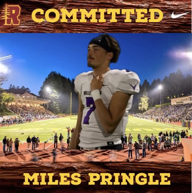 Miles Pringle (@pringlemiles) on Twitter photo I’m excited to announce my commitment to <a href="/_CR_Football/">College of the Redwoods Football</a> !!
<a href="/CoachJWhite1/">CoachJWhite</a> <a href="/Manny__James/">Manny James</a> <a href="/TopDawgTraining/">Anthony Wright</a> I’m excited to announce my commitment to <a href="/_CR_Football/">College of the Redwoods Football</a> !!
<a href="/CoachJWhite1/">CoachJWhite</a> <a href="/Manny__James/">Manny James</a> <a href="/TopDawgTraining/">Anthony Wright</a>