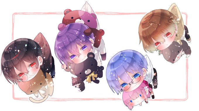 「smile teddy bear」 illustration images(Latest)｜5pages