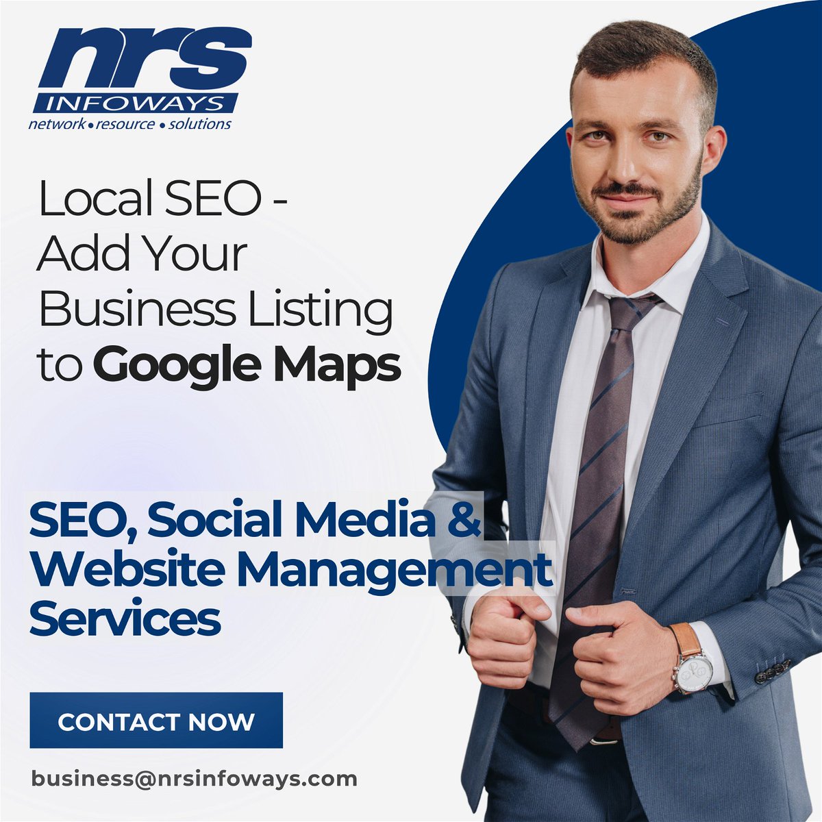 Add Your Business Listing to Google Maps

If you haven’t yet added your business to Google Maps, it’s time. Make sure your profile is as detailed as possible.

We can help
Lets discuss business@nrsinfoways.com
#googlemaps #businesslisting #digitalmarketing #nrsinfoways #seo