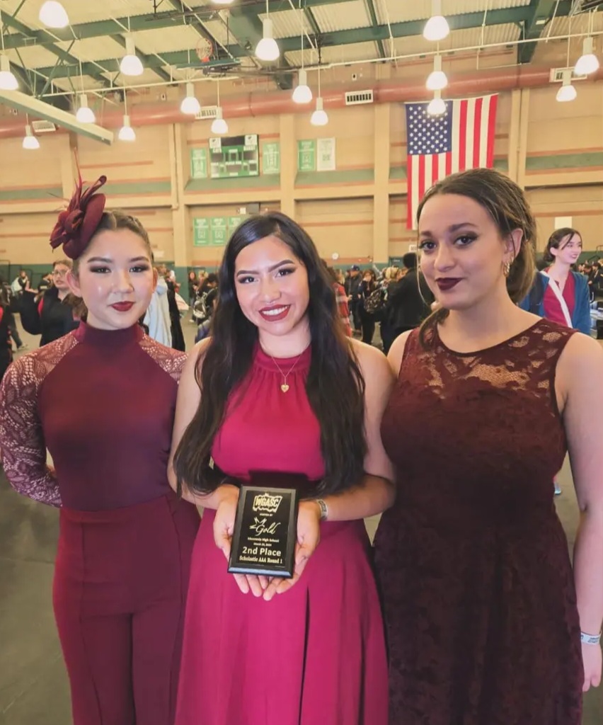 Second Place! Last Saturday, the Pride of Pasadena Winter Guard had a fantastic run through at the WGASC show hosted by @goldcolorguard. Next stop: Championships! #GOBulldogs #pasadenahighschool #winterguard @pusdarts @PasadenaUnified