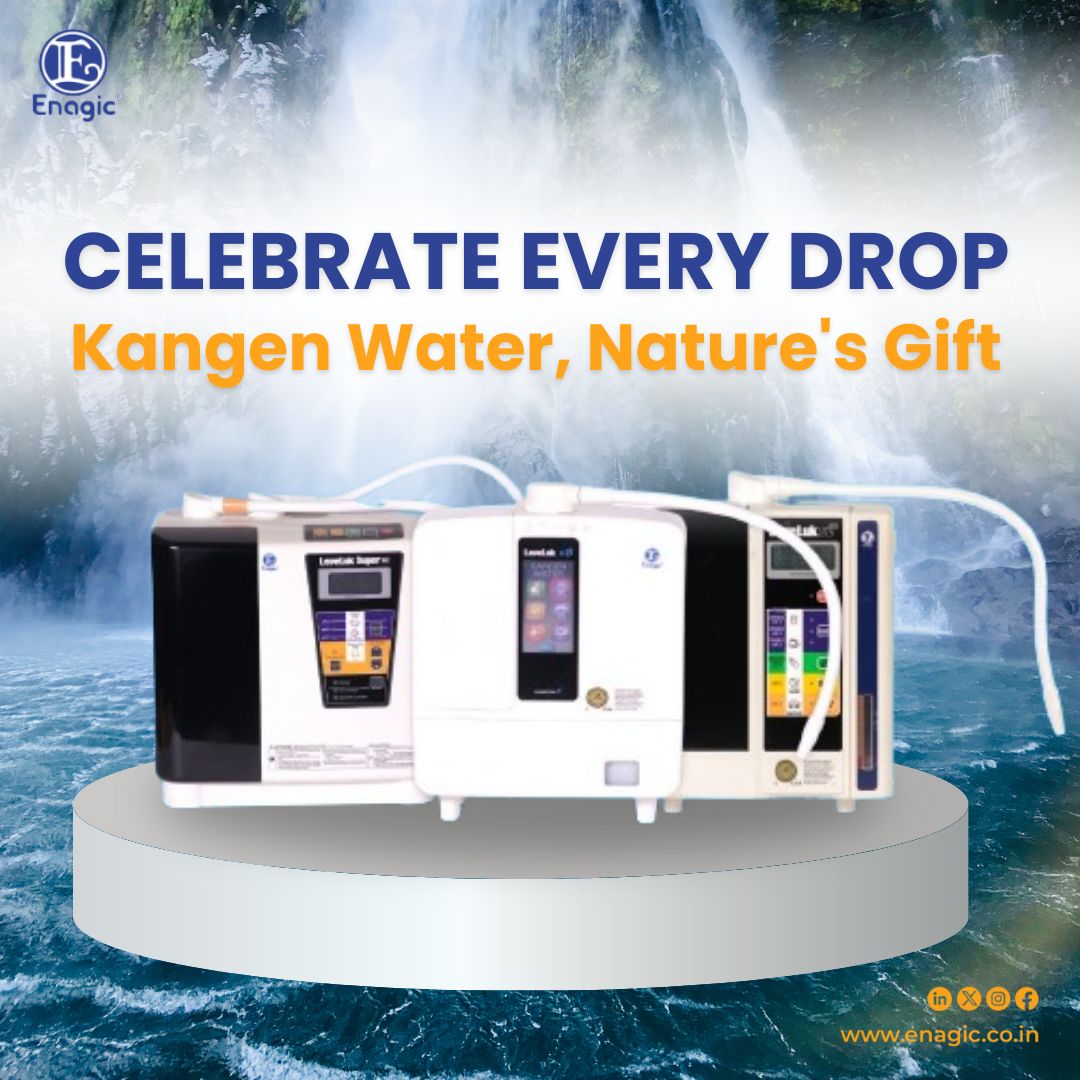 Transform your hydration routine with Enagic India Kangen Water.
.
.
#enagic #enagicwater #enagickangenwater #enagicindia #enagicindependentdistributor 
#WellnessWednesday #healthylivingtips 
#lifehacks101 #EverydayHealth 
#WellnessJourney2024 #FeelGoodFriday
#mindbodysoul