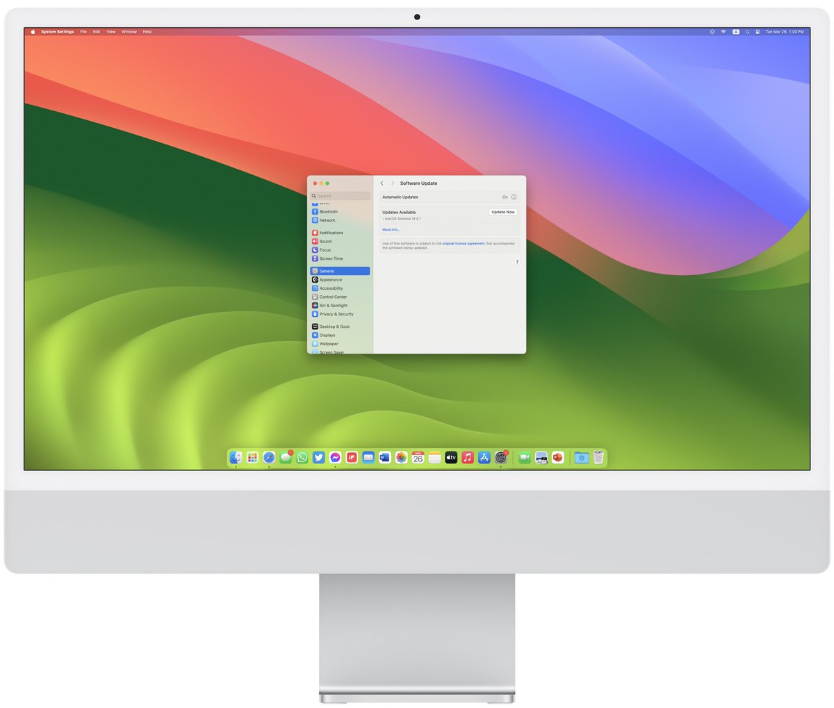 XavierNaxa's tweet image. Mengemas kini macOS Sonoma 14.4.1