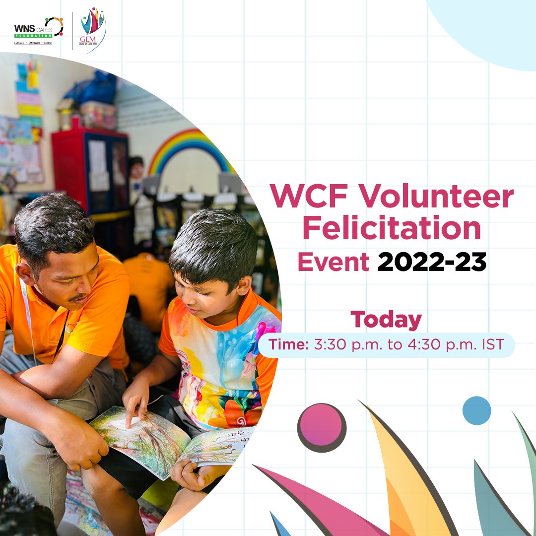 Today marks a special occasion as we celebrate the #SpiritOfVolunteering and recognize the contributions of our cherished volunteers. #WCFGEMS #GoingTheExtraMile