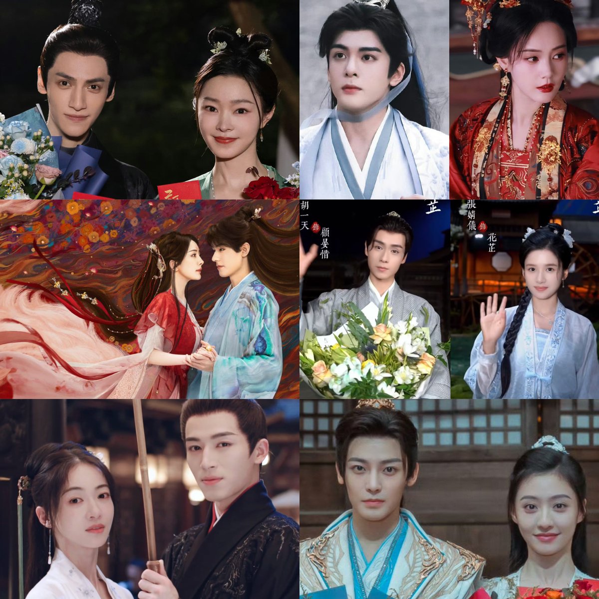 🍉 Costume Dramas tentatively scheduled to broadcast on April May June:

Tencent 
#JoyOfLifeS2
#LostYouForeverS2
#LiuzhouStory
#TheGoldenHairpin
#TheTaleOfRose

iQIYI
#FollowYourHeart
#TheLegendOfRosyClouds
#FoxSpiritMatchmaker

Youku
#TheStoryOfHuazhi
#TheDouble
#DashingYouth