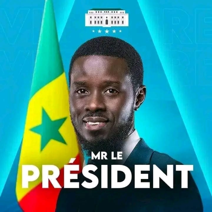 Congratulations to President Elect Bassirou Diomaye Faye of Senegal on his Win. He exemplifies the power of youth in governance. Your dedication inspires us all. Together, let's embrace resilience and never give up on our aspirations.