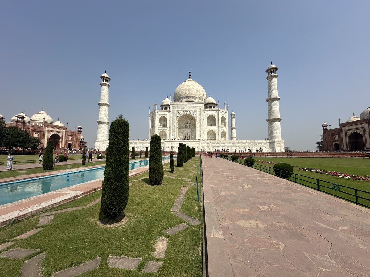 As a child .  Loved history - stories of travel - discovery. 
Remember wanting to stand in front of two places . Giza Pyramids and Taj Mahal.