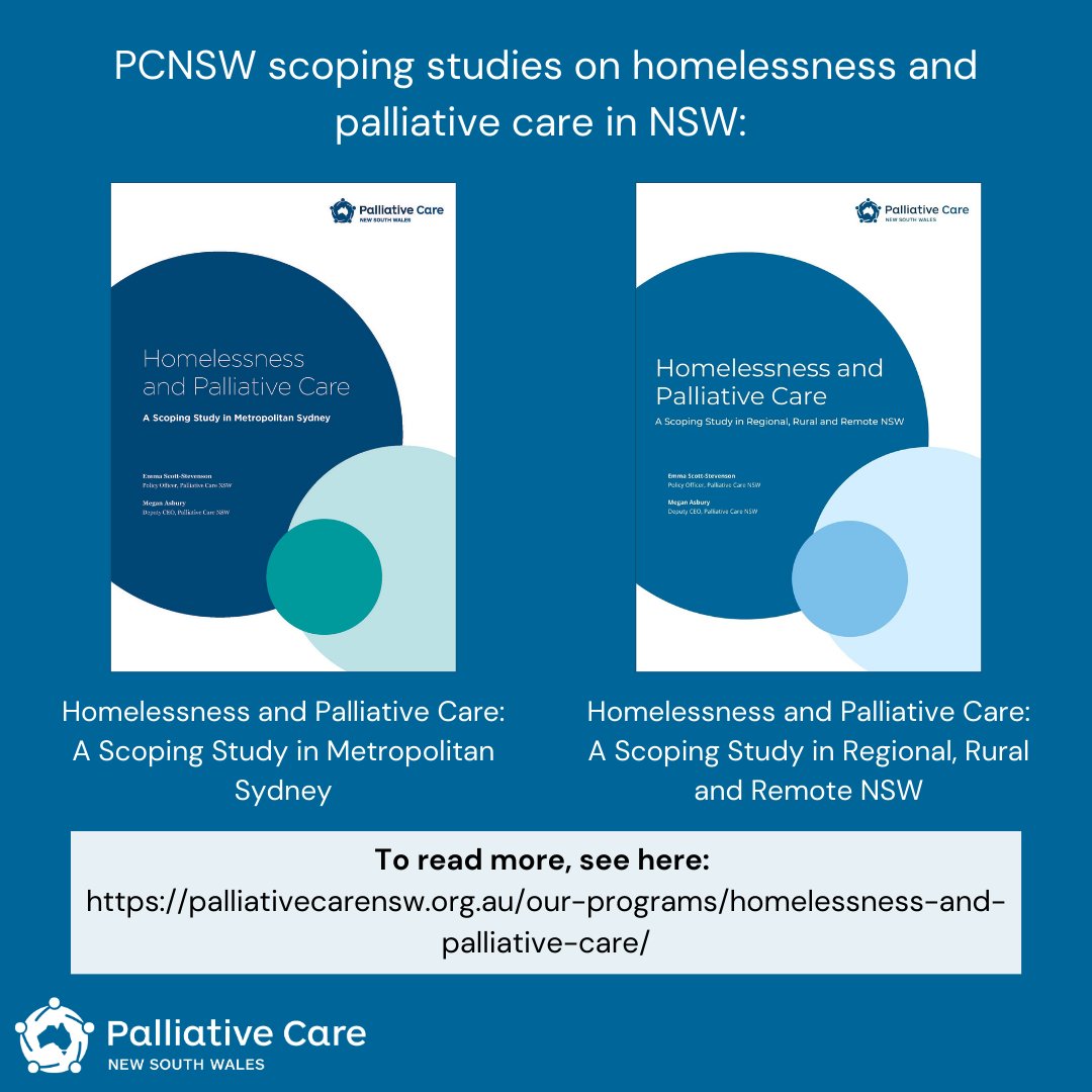 'Hidden' homelessness can be harder to recognise than you may think. Different forms of homelessness were explored within PCNSW's scoping study on homelessness and palliative care in regional, rural and remote NSW. Read more here: palliativecarensw.org.au/our-programs/h…