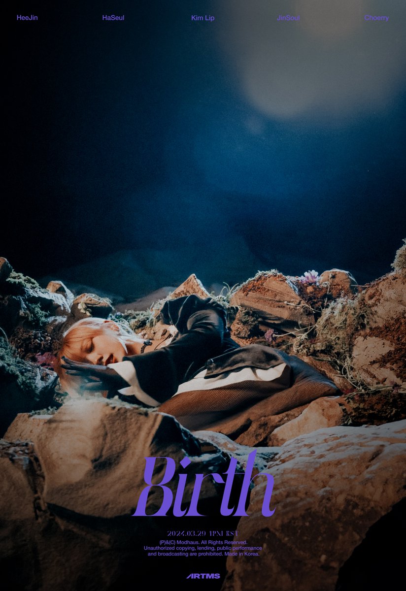 official_artms's tweet image. ARTMS ‘Birth’ Teaser

Concept Photo Choerry

2024.03.29 1PM KST

#ARTMS #OURII
#Choerry #최리
#Dall #Devine_All_Love_Live #Birth