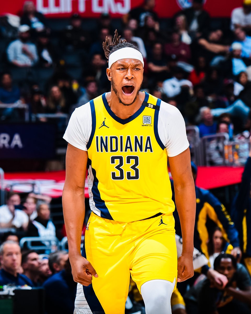 Myles Turner in the win over the Clippers: 24 PTS | 4 3PM | 7 REB