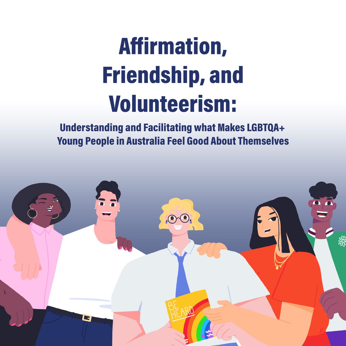 What makes LGBTQA+ young people feel good about themselves? Today, on #TDOV, a new article from @jen_j_p finds it's connection, affirmation of gender and sexuality, engaging with role models, creativity, and making a difference. link.springer.com/article/10.100…