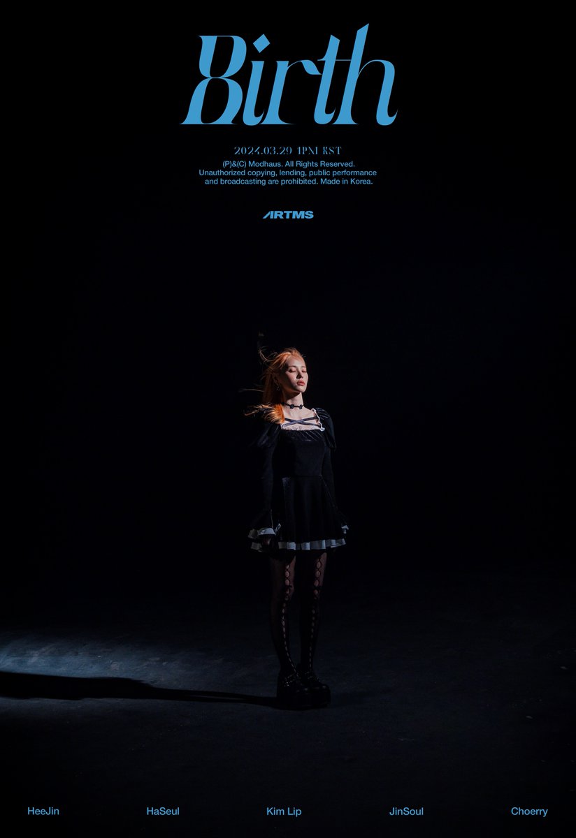 official_artms's tweet image. ARTMS ‘Birth’ Teaser

Concept Photo JinSoul

2024.03.29 1PM KST

#ARTMS #OURII
#JinSoul #진솔
#Dall #Devine_All_Love_Live #Birth