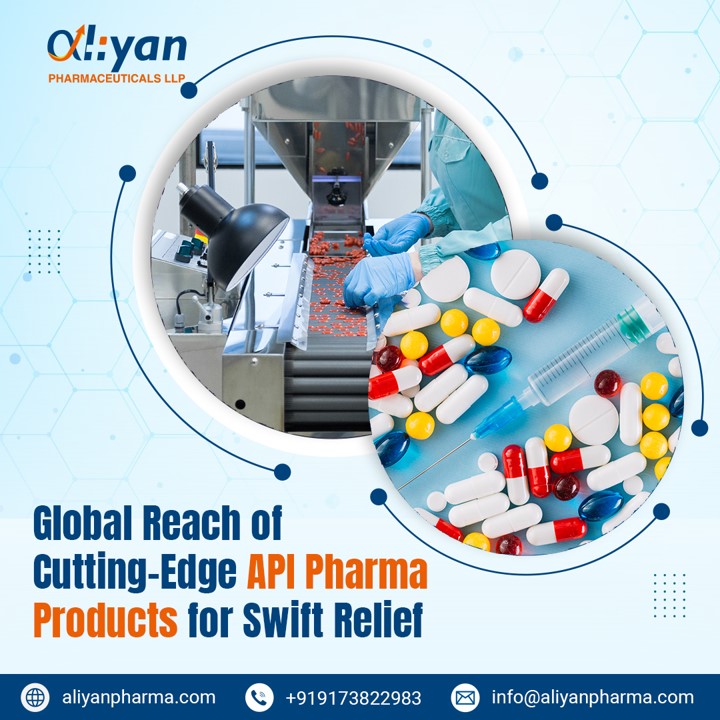 AliyanPharma's tweet image. Specializing in the production and export of #APIPharmaProducts to regions including Asia, Africa, CIS Countries, and Latin America. Our #APIProducts are designed to provide swift relief from diverse forms of bodily discomfort. Check out at tinyurl.com/3tbnruja