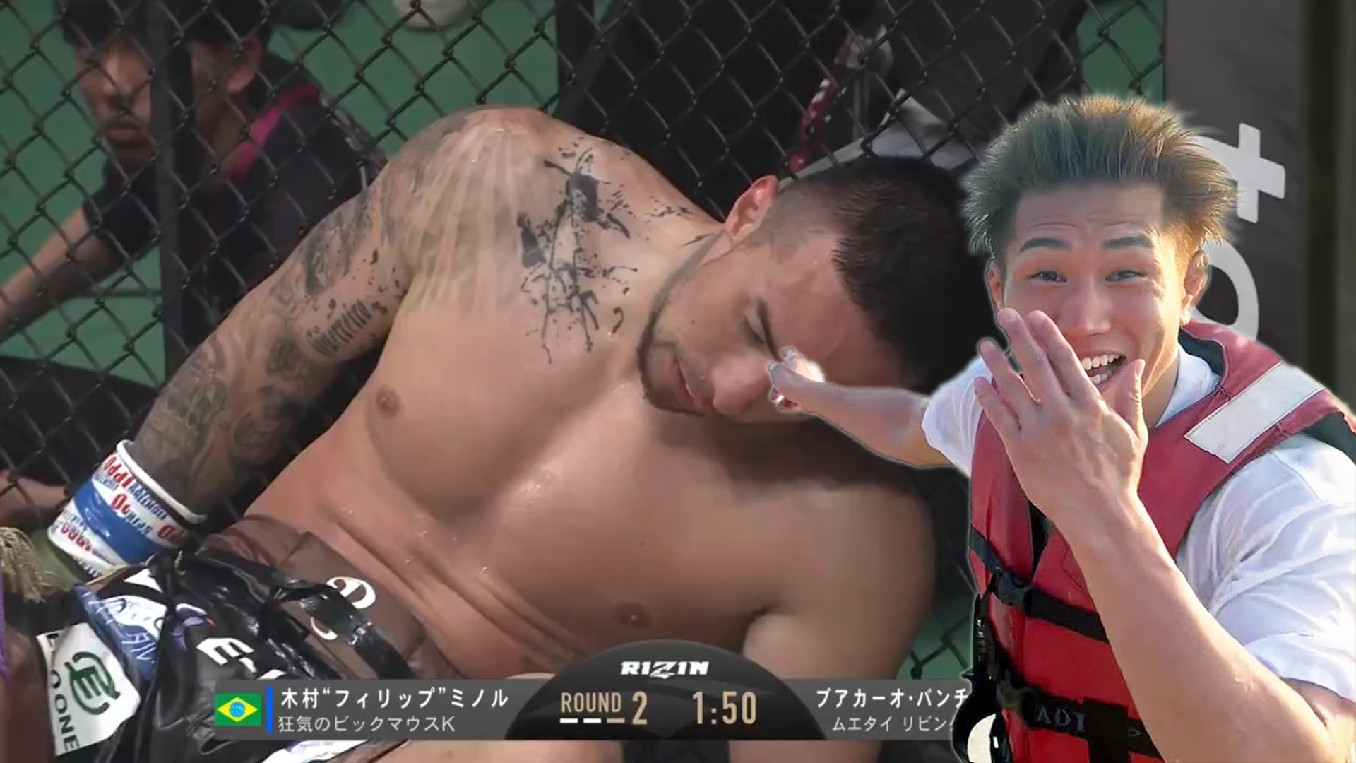 RIZIN ルイス・グスタボ　パーカー　サイン付き ルイス・グスタボ パーカー サイン付き