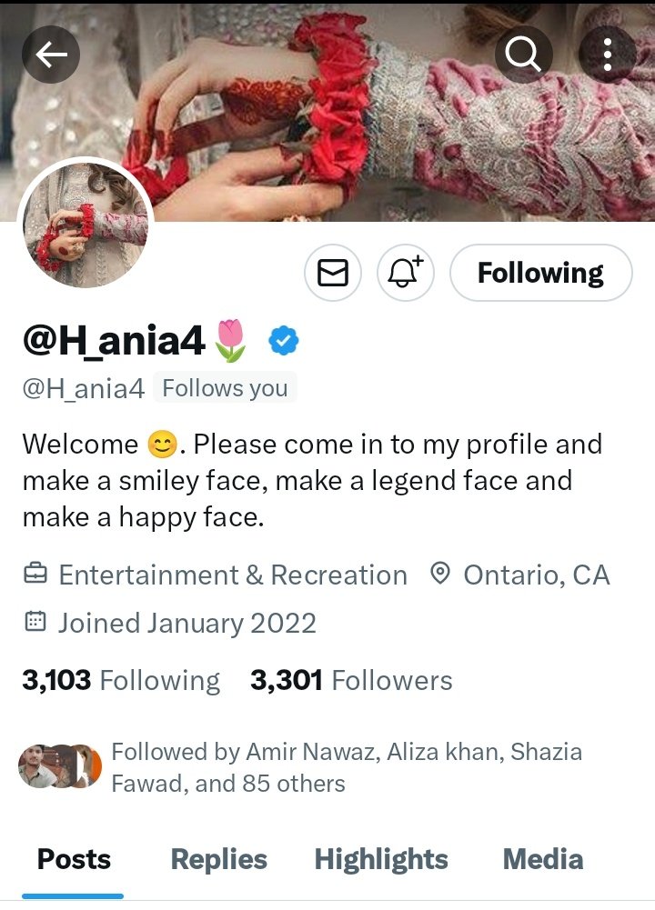 Congratulations to our incredible sister for reaching 3k followers on Twitter! 🎉 Your dedication and charm truly shine through. Here's to many more milestones ahead! #ProudSibling #TwitterStar'
@H_ania4 
@Arsla3621001 
@MotiQuotes12 
@IKMS1952 
@ReenaIkram 
@Aqsachaudhry678 🤠