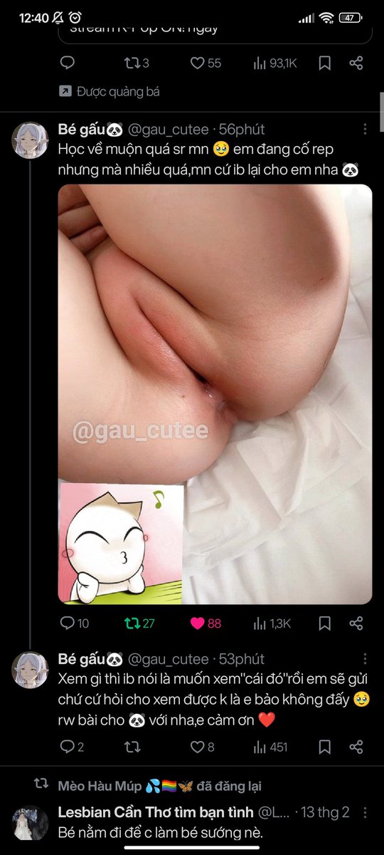 sadboypro11's tweet photo. @gau_cutee Ước đc rep https://t.co/WB1CRYp08H