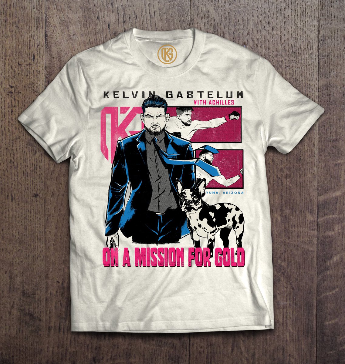 The latest in the newly re-imagined merch line from @KelvinGastelum. A story about a boy and his dog…COMING SOON.