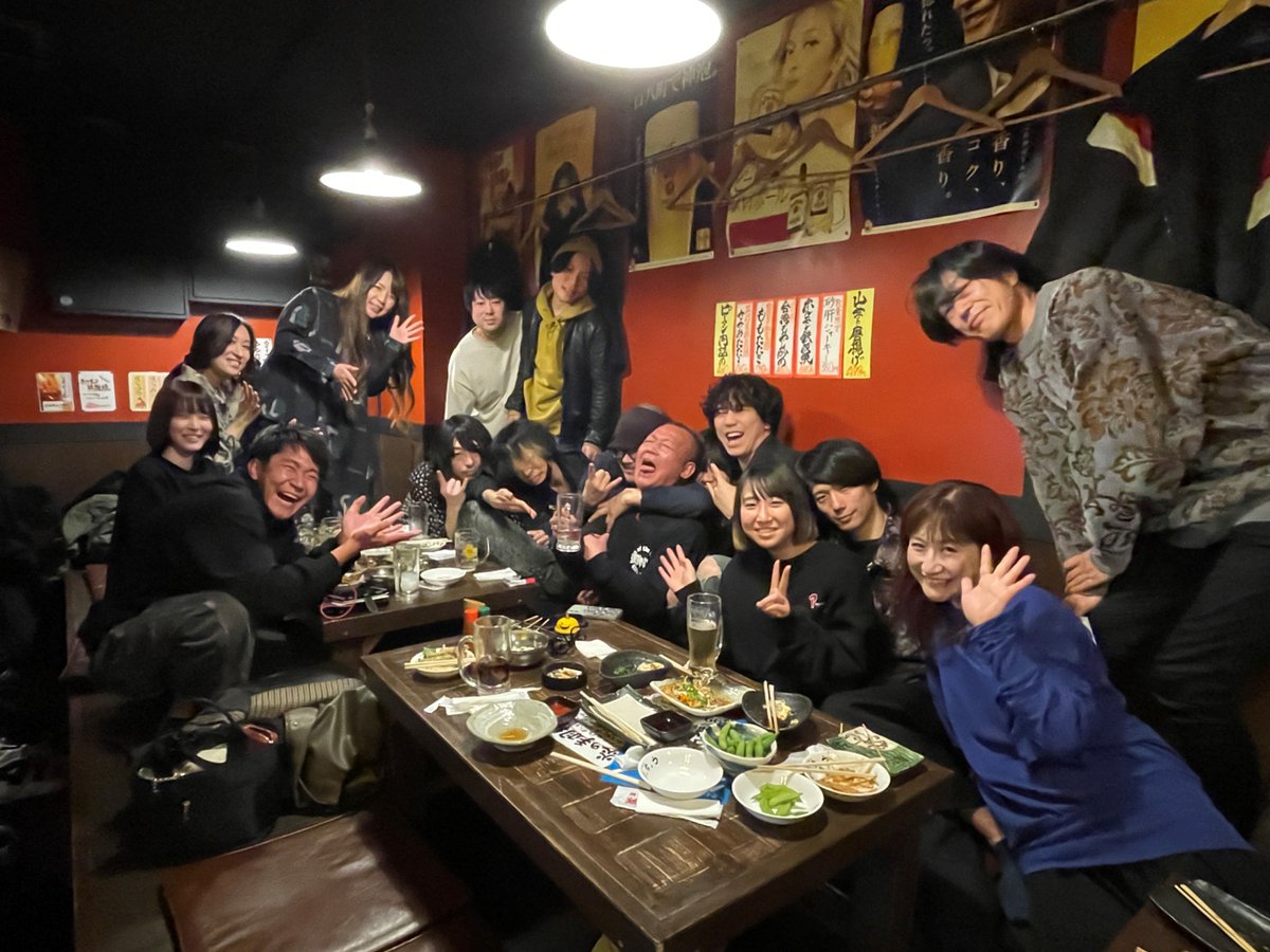 clubupset's tweet photo. 3/25(月)
UPSET中井57祭 ～前夜祭～

YOWLL
九龍
BAND OF NINJA
The Alligators
シガール
来ていただいたお客さんありがとうございました！！ https://t.co/7Nzre7KUQG
