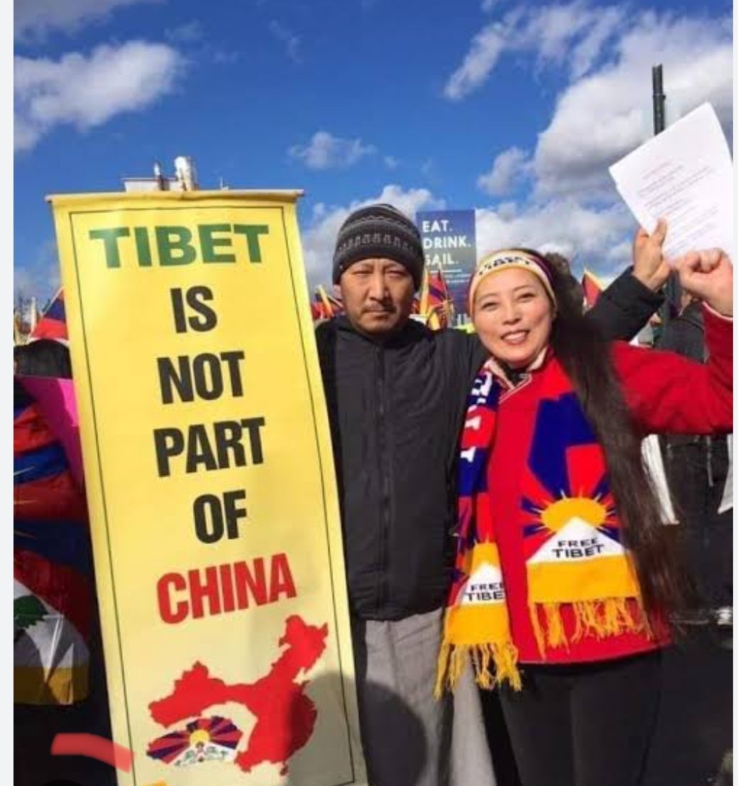 India doesn't share its boundaries with China. We share our boundaries with Tibet. Tibet is not a part of China. Repeat after me with Hashtag 👇 #TibetMatters #FreeTibet #JusticeForTibet #TibetNotChina