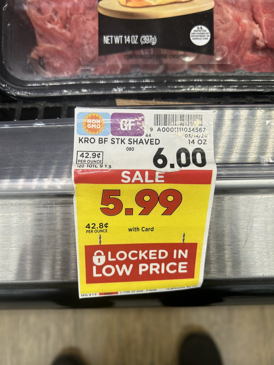 HUGE sale at Ralph’s. You should come in right away while supplies last!!