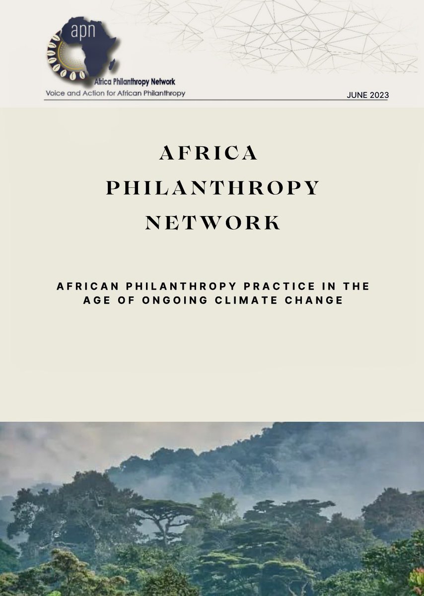 📌 Explore the intersection of African philanthropy and climate change challenges. African communities are resilient but need support. How can philanthropy make a lasting impact? Check out inspiring stories from African youth leaders at 🔗africaphilanthropynetwork.org/apn-2023-essay…