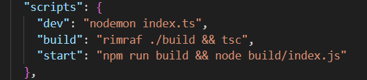 Ememikel's tweet photo. Basic scripts needed for a node.js Typescript express server.
#coding #programming https://t.co/MdhvMA07br