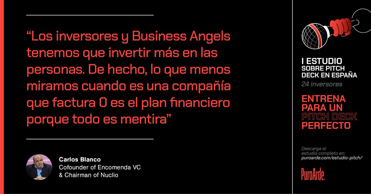 He colaborado con mi opinión en el estudio sobre #pitchdeck que han hecho en <a href="/PuroArde/">PuroArde</a>. 

Puedes descargarlo en puroarde.com/estudio-pitch/