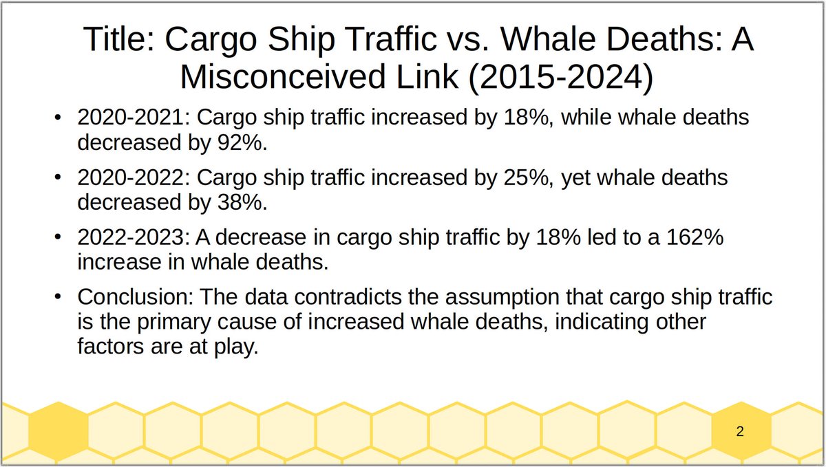 @Rach_Ro13 @shankman The same 'no evidence' claims again and again. It can be factually shown that there were NOT more cargo ships during the time frame of 'unusual mortality'. Brown University should be embarrassed to push these unfounded conspiracy theories.