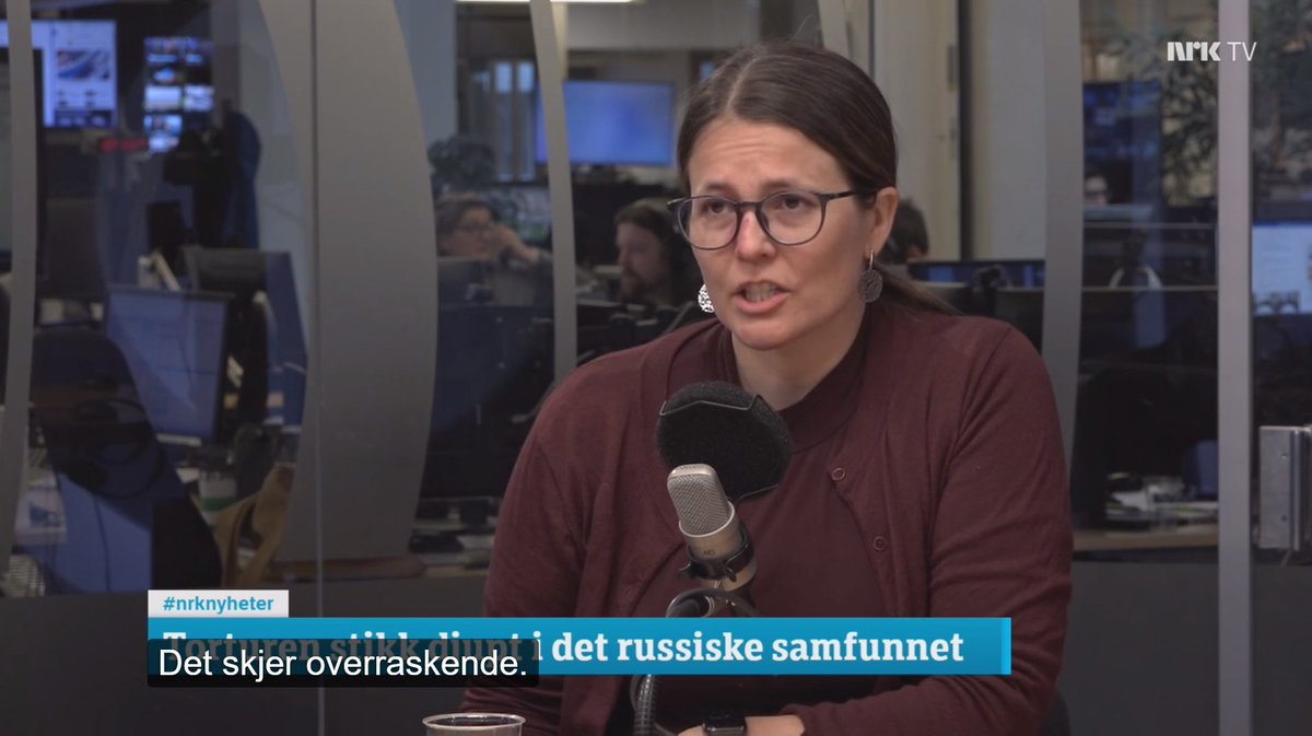 - Confessions by alleged terrorists made under torture are worthless, NHC’s @lenewett tells @NRKno [NORW] tv.nrk.no/se?v=NNFA19032…