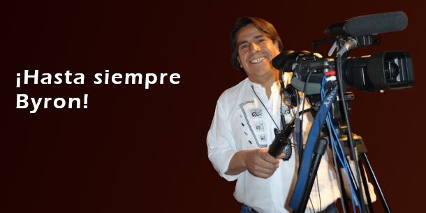 ¡No te resistas!… Byron se entregó sin resistencias a la vida. Y a la muerte también. Eso sí te reprochamos, compañero, que te hayas ido tan pronto con tantos proyectos y sueños en camino. Te quedas en nuestras vidas, Byron Garzón Guzmán. radialistas.net/hasta-siempre-…