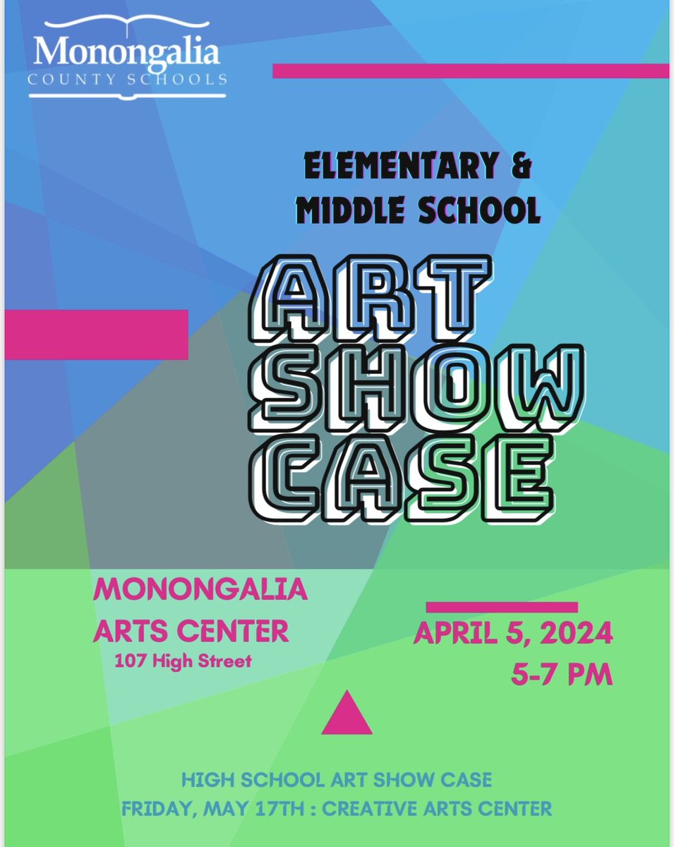 Westwood_Middle's tweet photo. Come see some of the great works of art by our Westwood students and fellow @Monongalia_Co students!
#WestwoodExcellence https://t.co/fvehLMgCgF