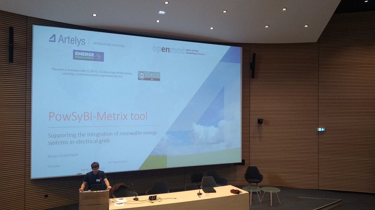 The PowSyBl model has been made #opensource in 2021. It allows to perform security analysis, optimal power flow &amp; redispatching: powsybl.org/#freethemodels