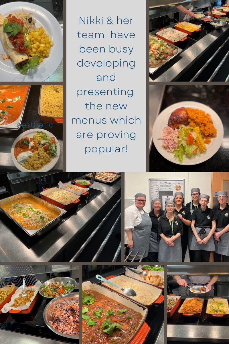 Our wonderful Campsmount Catering staff have been cooking some tasty lunches as part of our new menu #schooldinners