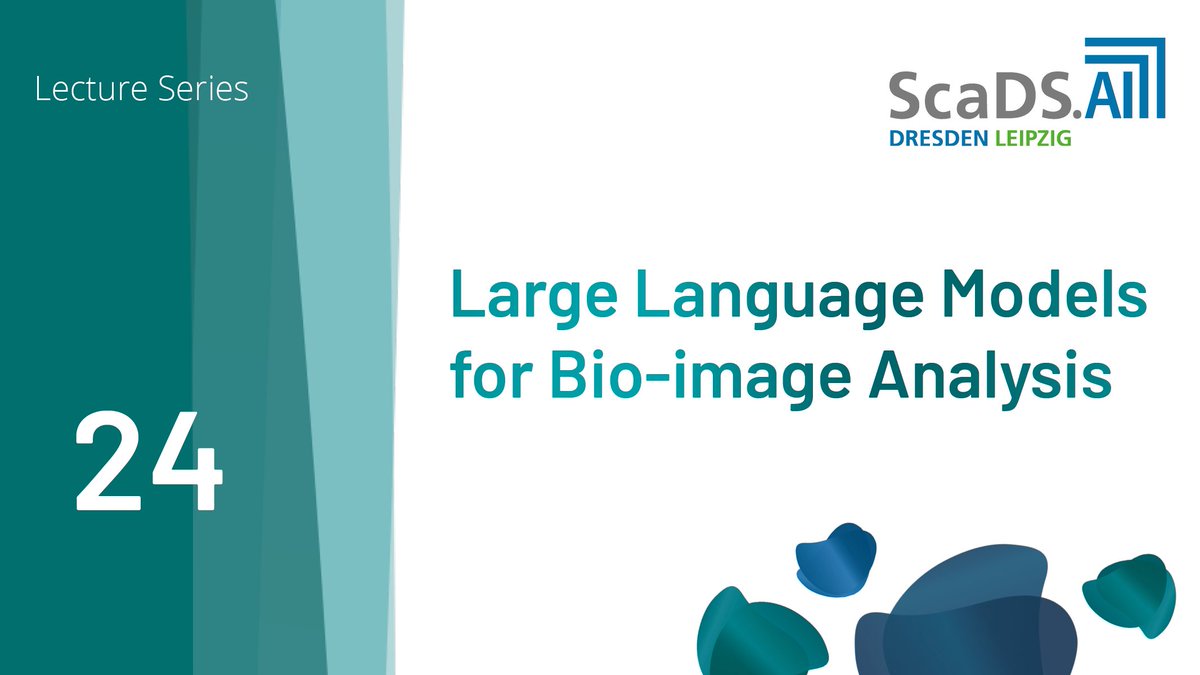 📅 Tomorrow at 11 a.m., the next @Sca_DS #LivingLab lecture takes place. Dr. Robert Haase @haesleinhuepf will talk about 'Large Language Models for Bio-image Analysis'. 👉 scads.ai/living-lab-en/…