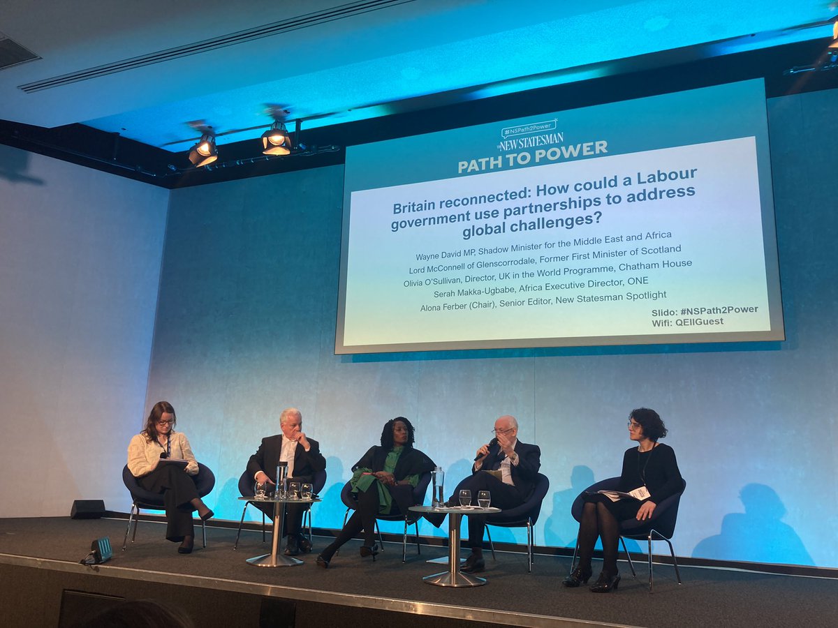 AlexZurClark's tweet image. “In essence, Britain should act as a force for good in the world… Hopefully the aid budget will increase once there are more resources. But aid has the change as well, to be from the bottom-up to help countries articulate what their needs are.” @WayneDavid_MP at #NSPath2Power