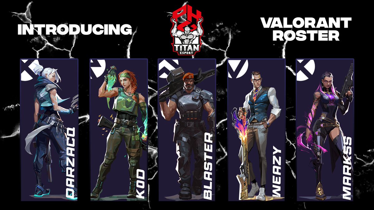 Nous sommes fière de vous présenter notre équipe pour cette <a href="/GamersAssembly/">Gamers Assembly</a> sur #VALORANT !

Darzacq 🔥
@S0fiane_34 💥
<a href="/BIaster68/">Blaster</a> 🧠
<a href="/zWeAzYz/">Weazy</a> 🎯
@Marksstv_ ⚡️

#TitanWIN #OTF2024