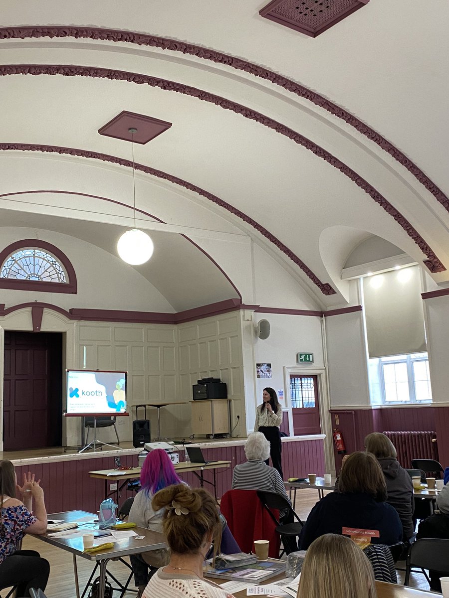 Really inspiring to hear from Emily @kooth_plc about the free online #mentalhealth support service available for young people! 🧠 #CommunityBreakfast