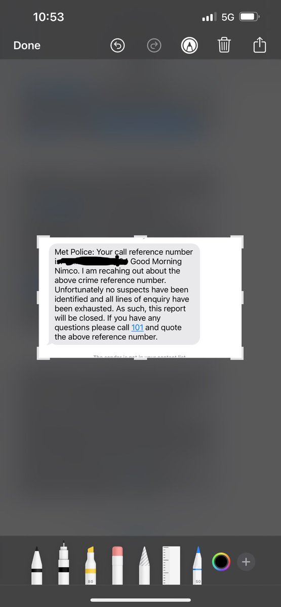 NimkoAli's tweet image. The @metpoliceuk is an absolute joke. You have the man who took my stuff on cctv. I offered to give the officer the address that my AirTag was showing up at. You never called me back even after i called countless times with the information. And now you send me this.