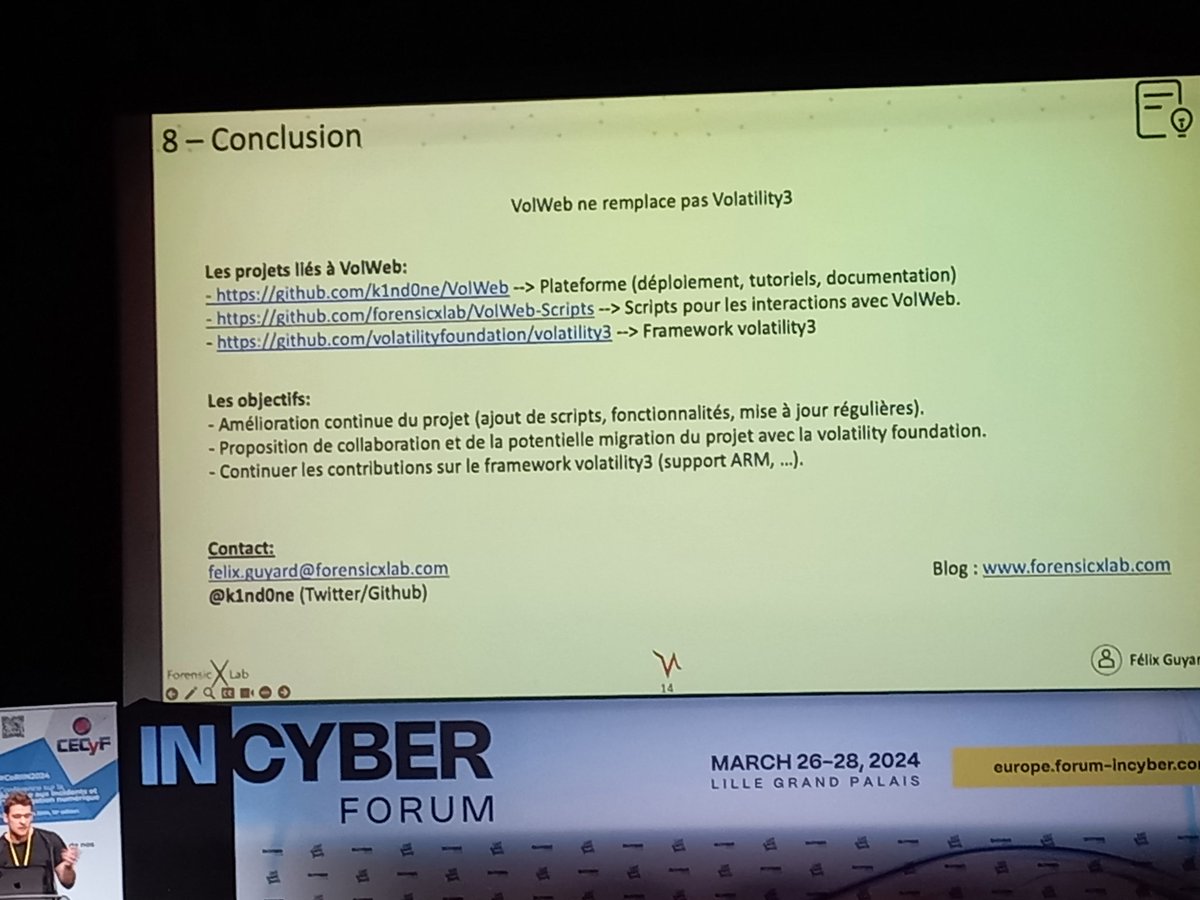 makhno (@m4khno_) on Twitter photo #FIC2024
Très belle présentation de l'outil #Volweb par <a href="/k1nd0ne/">k1nd0ne</a> au #Coriin
#forensic, #volatility,#memory #FIC2024
Très belle présentation de l'outil #Volweb par <a href="/k1nd0ne/">k1nd0ne</a> au #Coriin
#forensic, #volatility,#memory