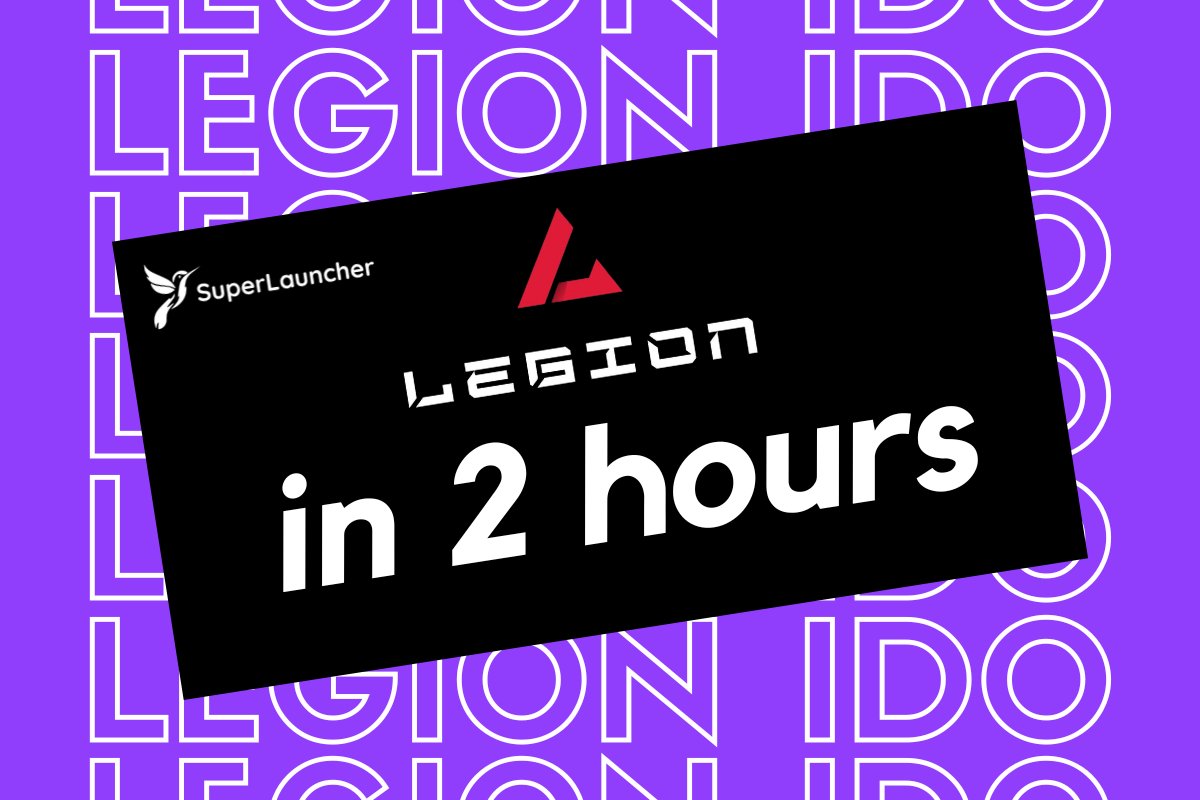 The $LEGION IDO on @zksync starts in 2 hours! Here's why you should dive into @Legion_Ventures: 🤝 Private investments accessible to everyone 💸 Deflationary token 💰 Discounted fees 🎁 Staking rewards & passive income 💸 Rev share opportunities! superlauncher.io/v5/54/details