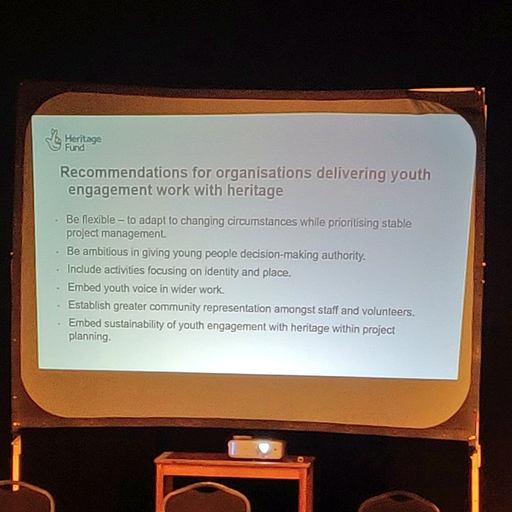 Here are the top recommendations  coming out of the evaluation for the @HeritageFundUK #KicktheDust for developing & delivery youth activity

Glad to say we have achieved or are actively working towards all of these thanks to funding from @HistoricEngland & the Headley Trust
🧵2/