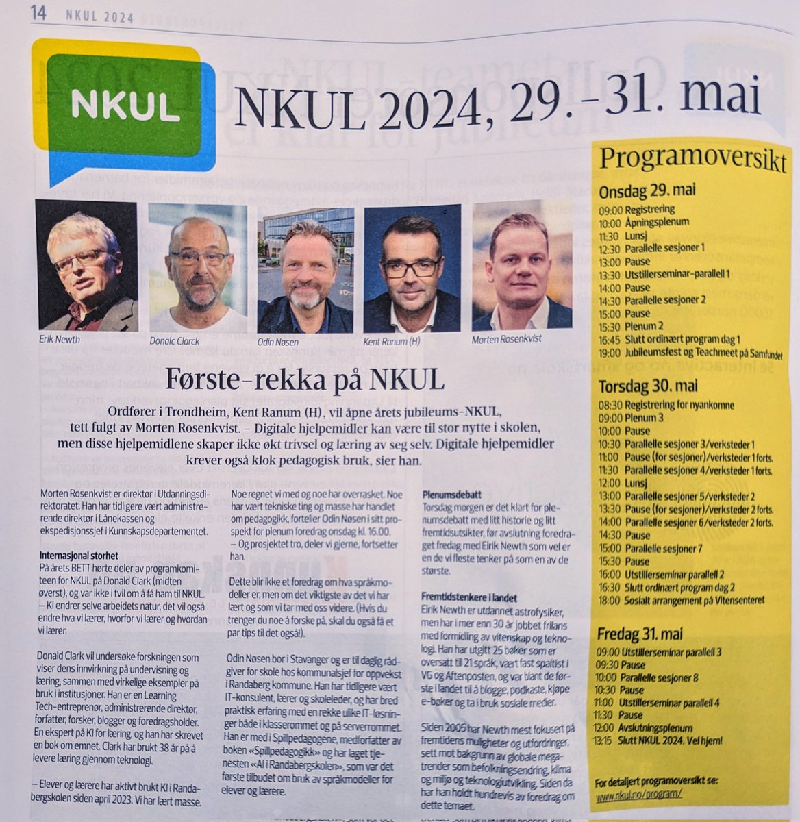 Joda, blir @NKULkonf på meg i år også 😁