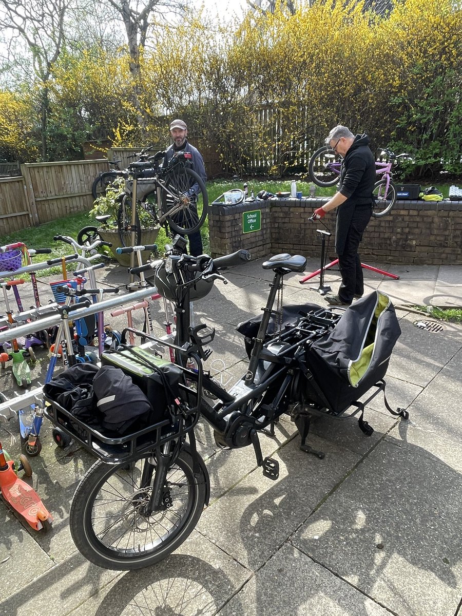 Big thankyou to the bike doctors for coming in today to service bikes for the community. If you dropped off your bike this morning don’t forget to pick it up at the end of the day!