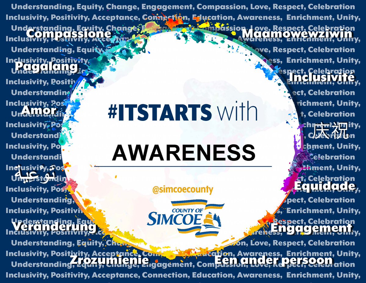 Welcoming places: #ItStarts with an awareness of resources that are available in #SimcoeCounty so that you can help point newcomers in the right direction! Visit ow.ly/rtjF50Nm57P or ow.ly/UQWj50Nm57Q for more info! @simcoecounty #diversity #business #success