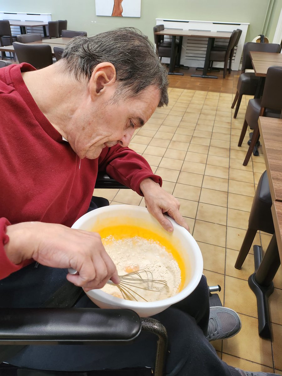 The clients, from our Merseyside Day Services, enjoyed a cookery session making pancakes - the clients even decorated them with their favourite toppings 🥞