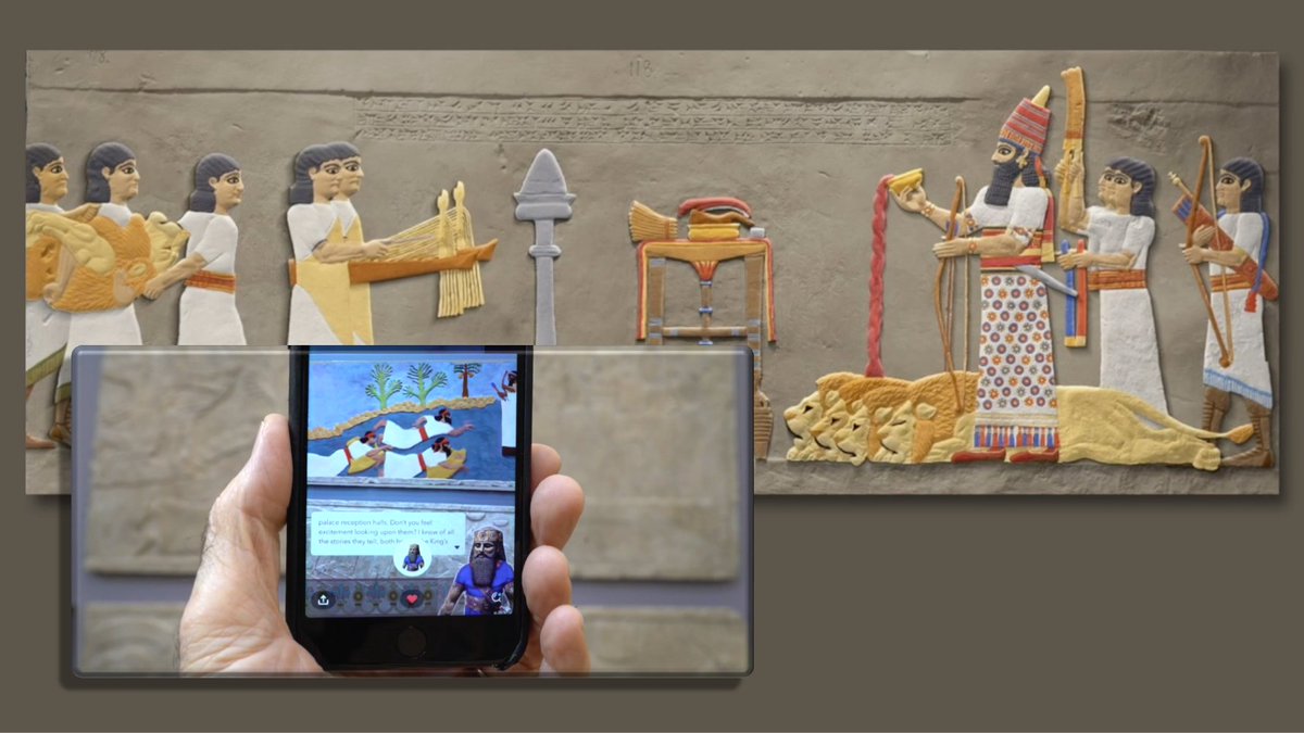 ⭕️ Exhibition: 'From Stone to Silicone' at the Harvard Museum of the Ancient Near East. Augmented Reality Experience Brings Ancient Assyrian Sculptures to Life at Harvard Museum ℹ️ hmsc.harvard.edu/2024/03/21/aug…