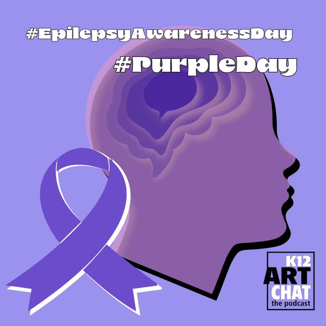 Wear purple today in support of #EpilepsyAwarenessDay or #PurpleDay. Want to know more about it or how else to support this day? nationaldaycalendar.com/national-day/p… @SchoolArt @adobeforedu #K12ArtChat