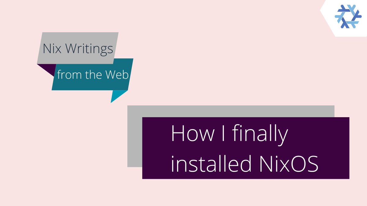 After some perseverance, Zach Mitchell successfully installed NixOS. Dive into his inspiring journey firsthand. Read more here: buff.ly/4a7jzOH