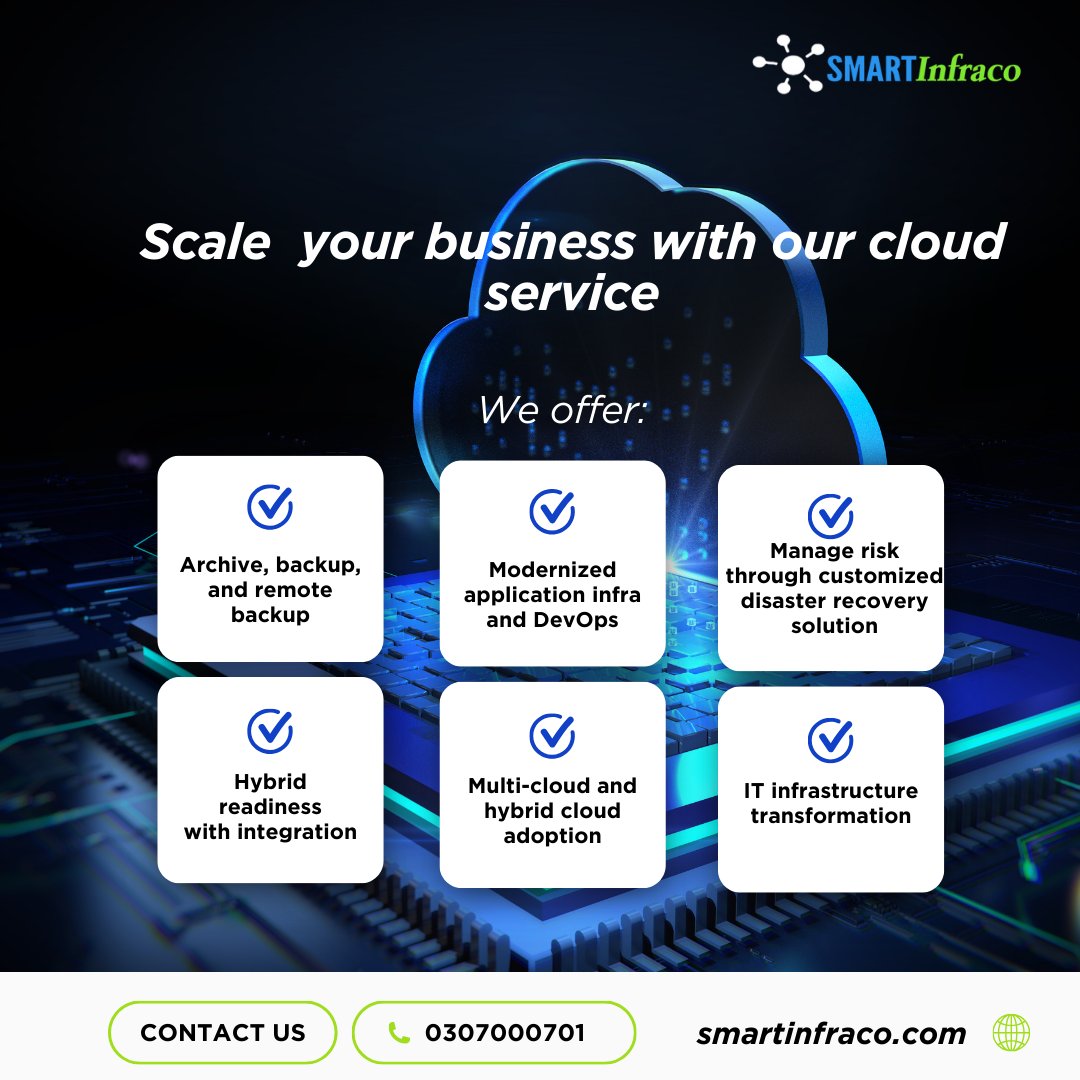 SmartInfracoGh's tweet photo. Transform the way you do business with our cloud solutions! Scale on demand, access data from anywhere, and drive growth.
https://t.co/cM5jhks4Gz
#Cloud #serviceprovider #Scalability #DataAccessibility #BusinessGrowth #SmartInfraco https://t.co/EshGEpfi4I