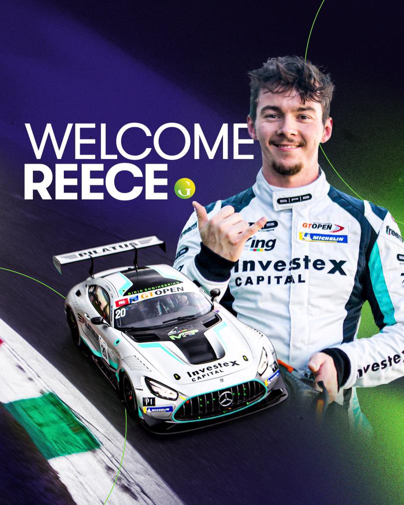 Greenlight Sports Management (@greenlightsp) on Twitter photo Welcome to the team, <a href="/ReeceBarr88/">Reece Barr</a>! 🤝 We are very happy to welcome last year’s <a href="/GT_Open/">International GT Open</a> race winner to #GreenlightSportsManagement!
#GSM #BloodSweatCareers #Motorsport Welcome to the team, <a href="/ReeceBarr88/">Reece Barr</a>! 🤝 We are very happy to welcome last year’s <a href="/GT_Open/">International GT Open</a> race winner to #GreenlightSportsManagement!
#GSM #BloodSweatCareers #Motorsport